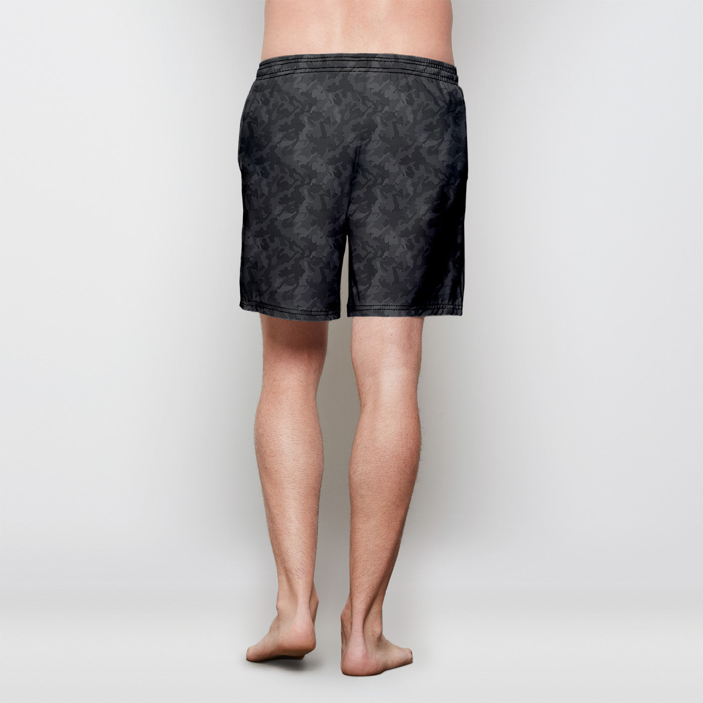 Swim Trunks - Black Camo