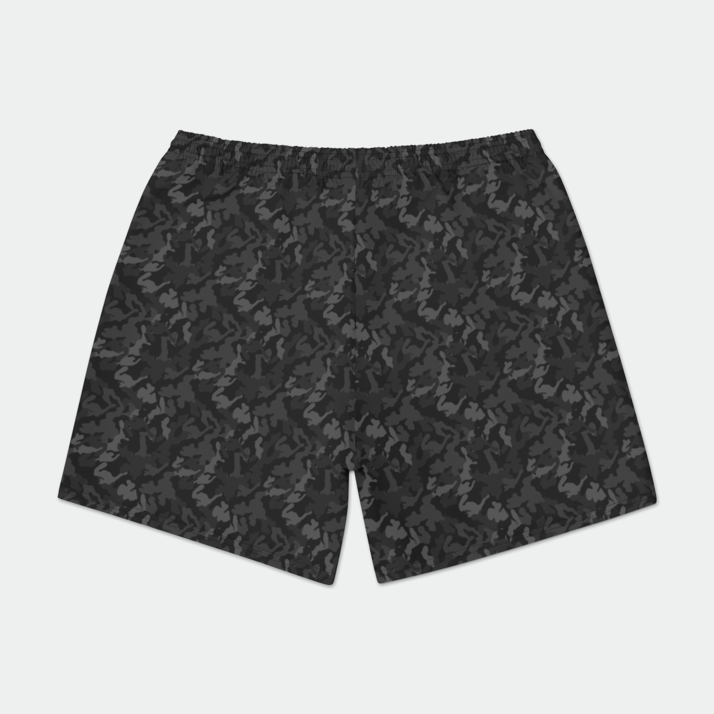 Swim Trunks w/ Lining - Black Camo