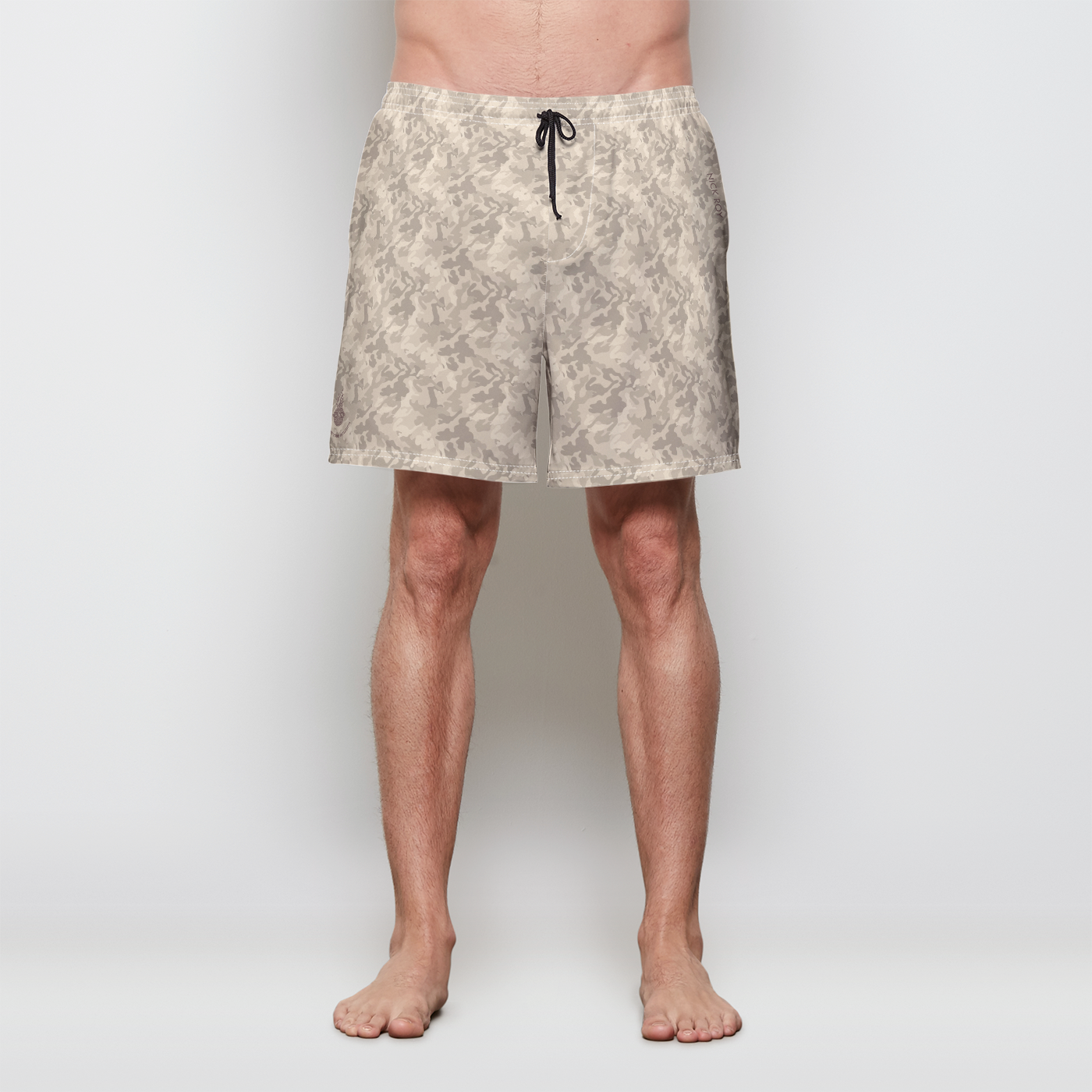 Swim Trunks w/ Lining - Champagne Camo