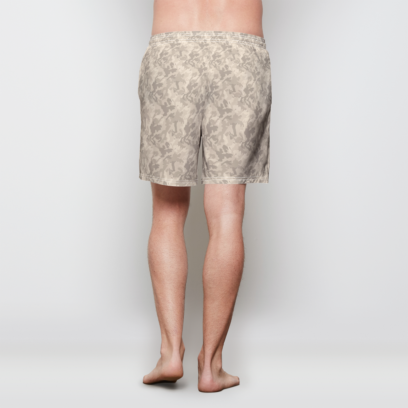 Swim Trunks w/ Lining - Champagne Camo