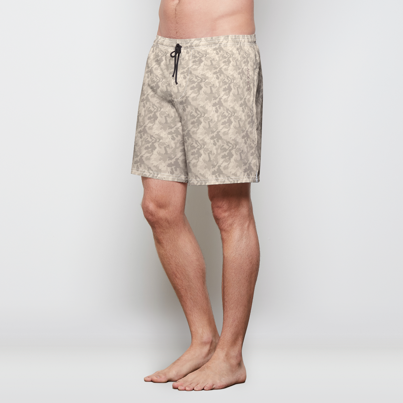 Swim Trunks w/ Lining - Champagne Camo