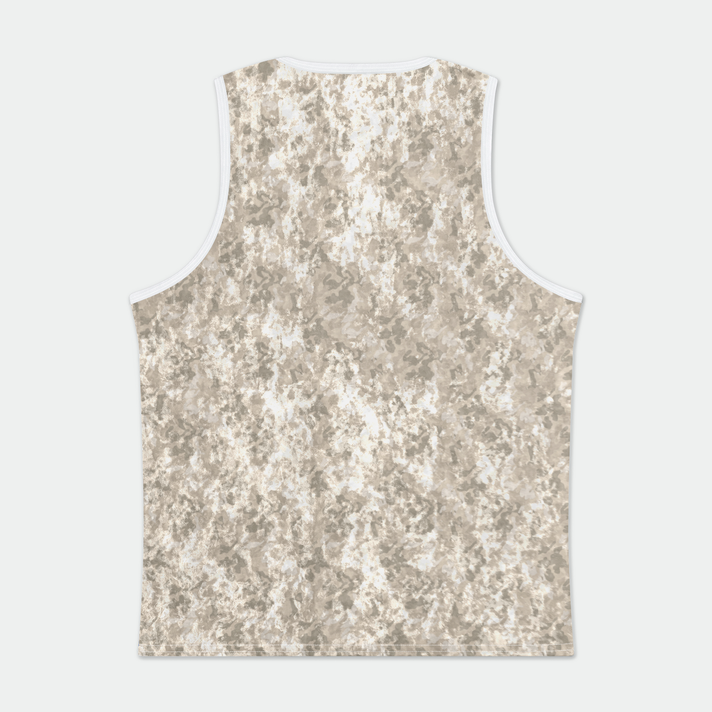 Tropical Velvet Tank - Champagne Camo