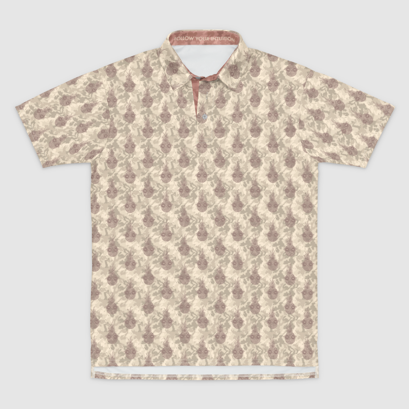 Polo Shirt - Black Camo