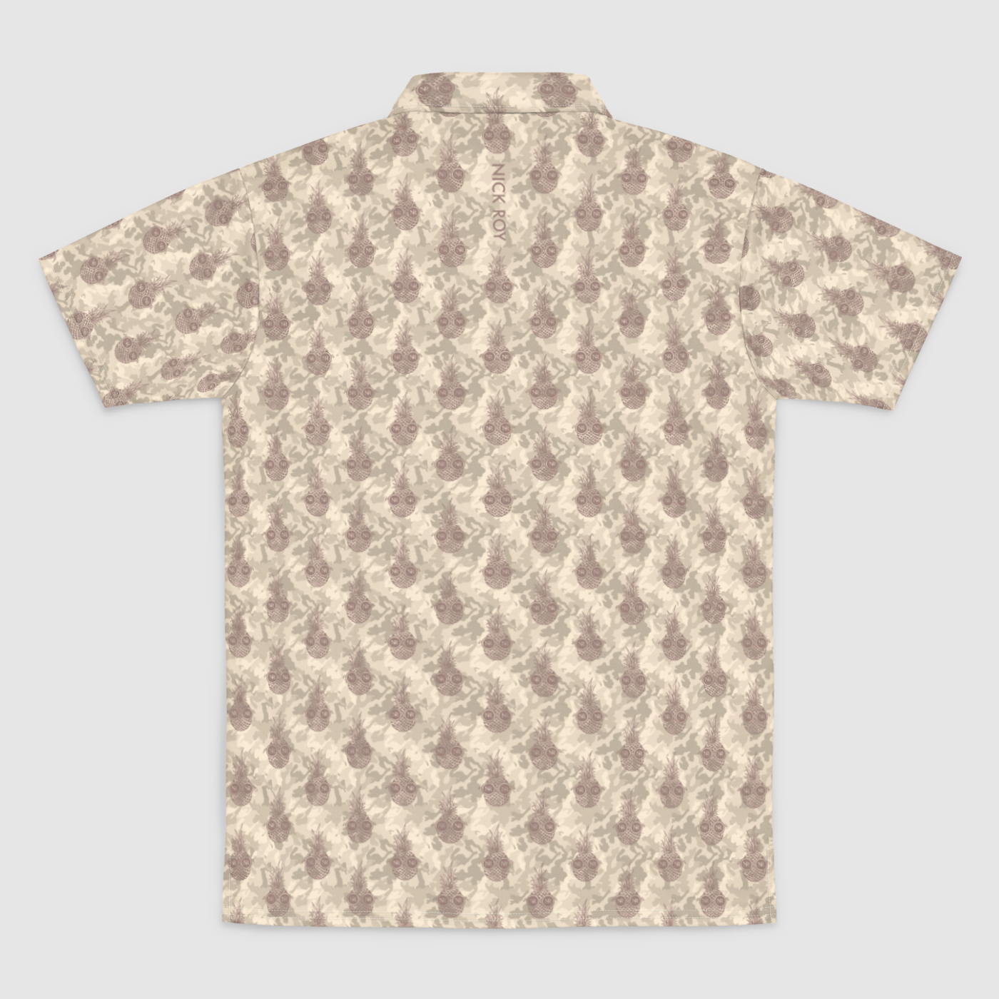 Polo Shirt - Champagne Camo