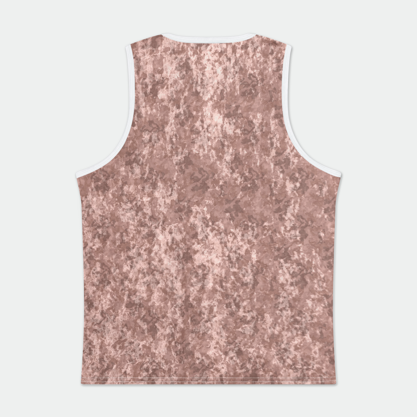 Tropical Velvet Tank - Cranberry Camo