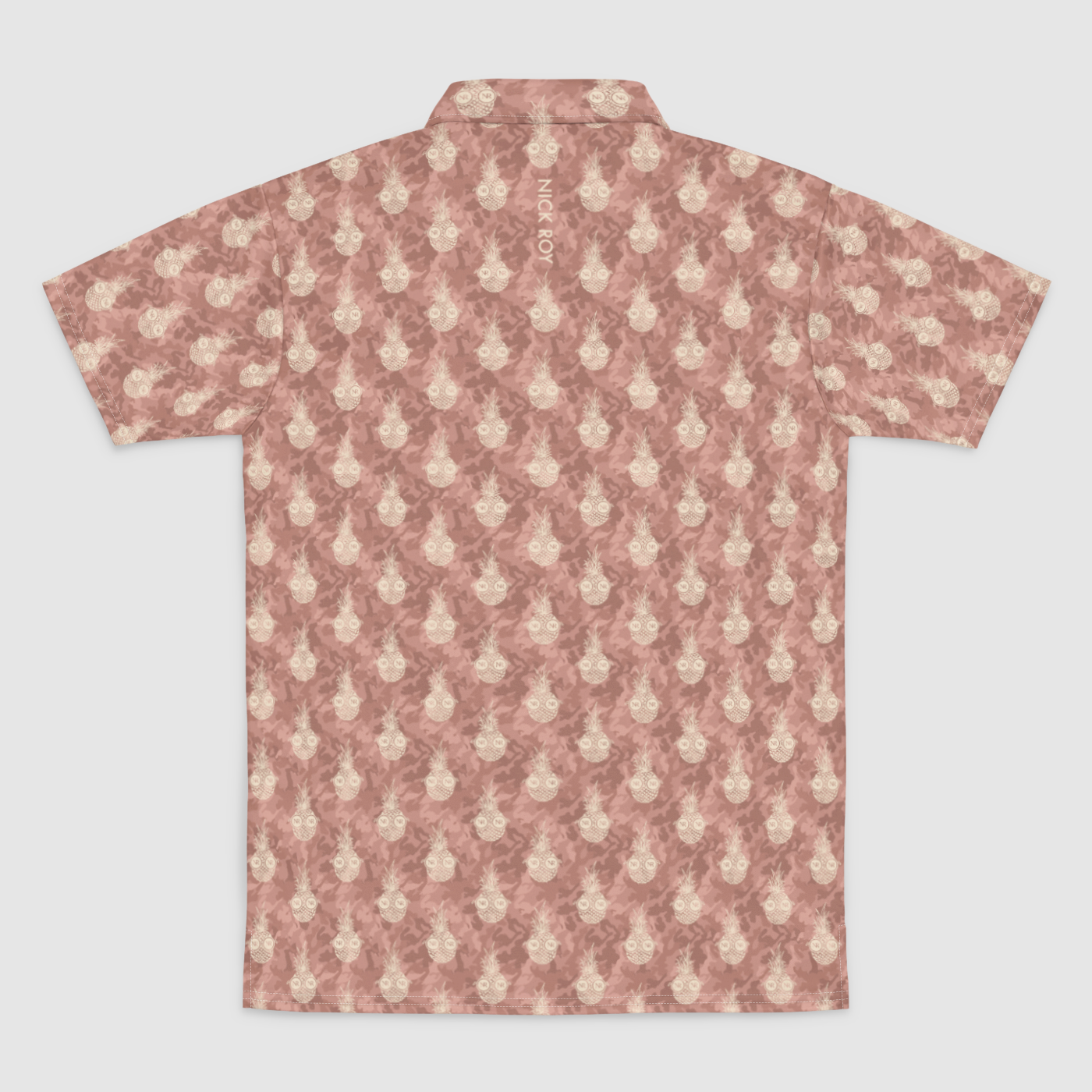 Polo Shirt - Cranberry Camo