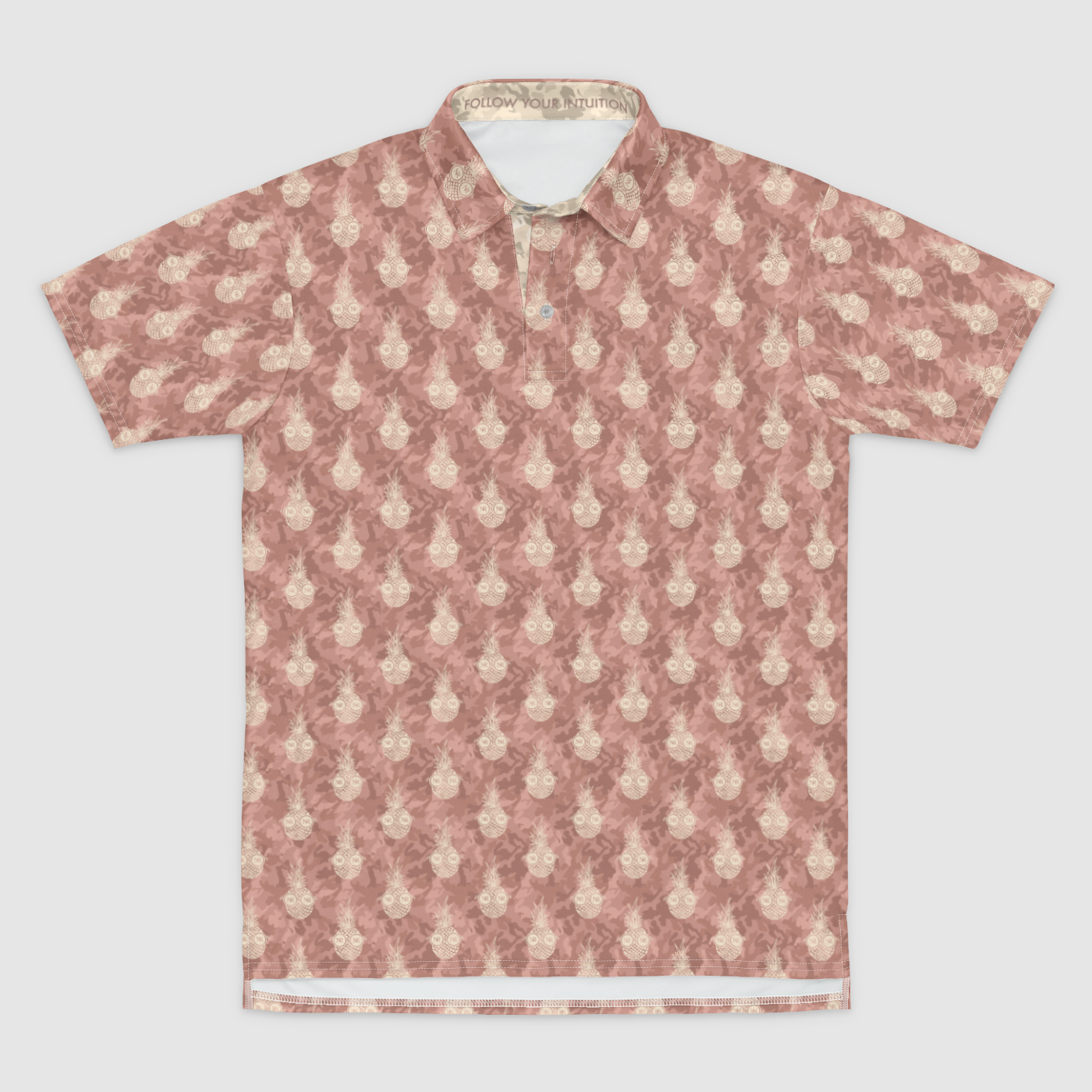 Polo Shirt - Black Camo