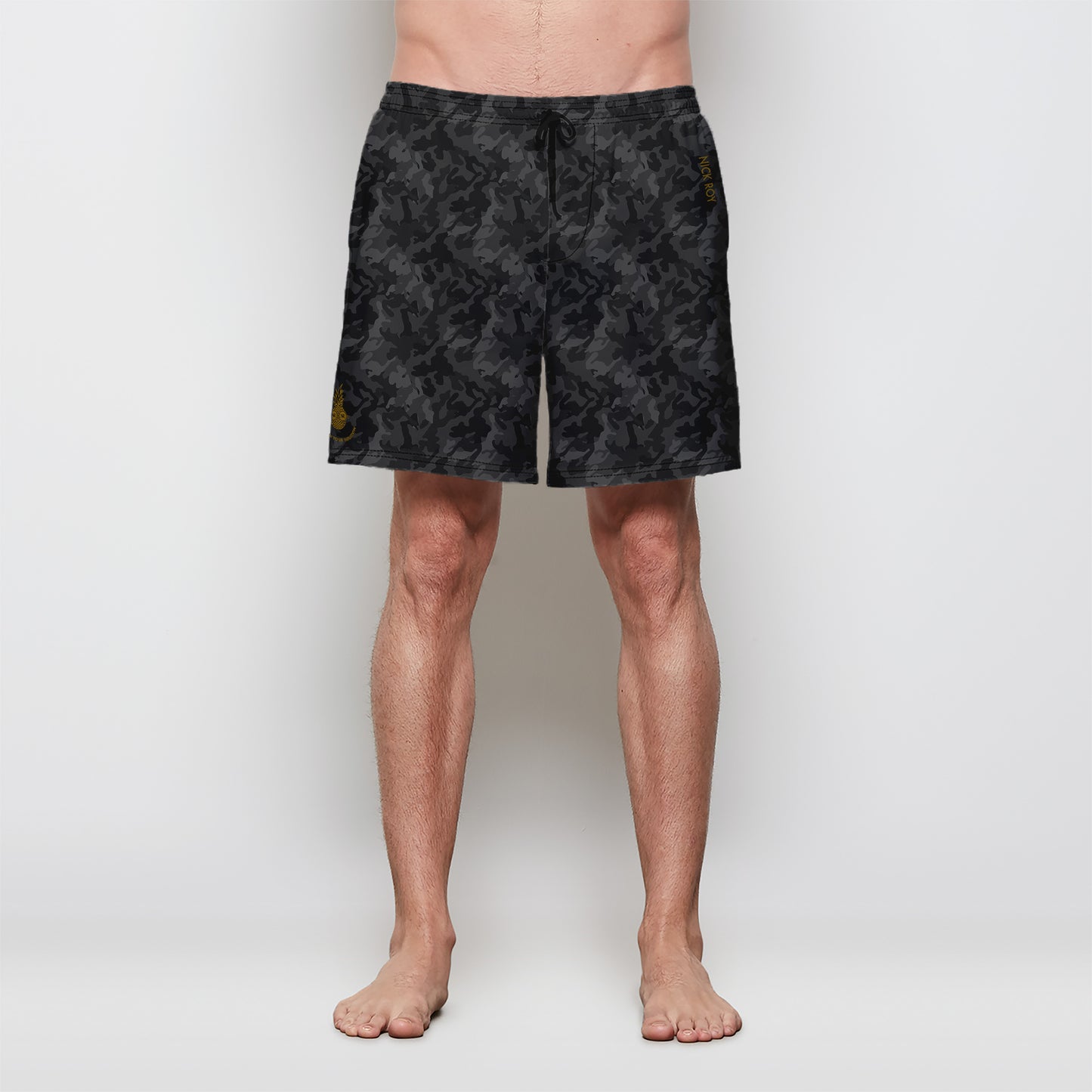 Swim Trunks w/ Lining - Champagne Camo