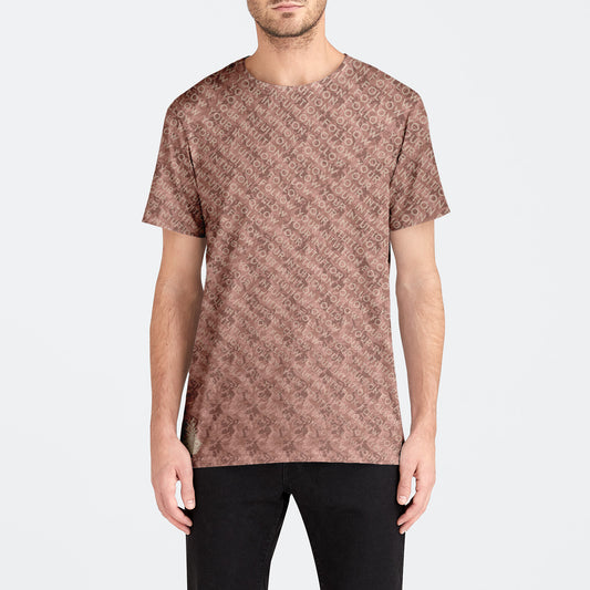 "Follow Your Intuition" Crew Neck - Cranberry Camo