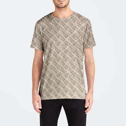 "Follow Your Intuition" Crew Neck - Champagne Camo