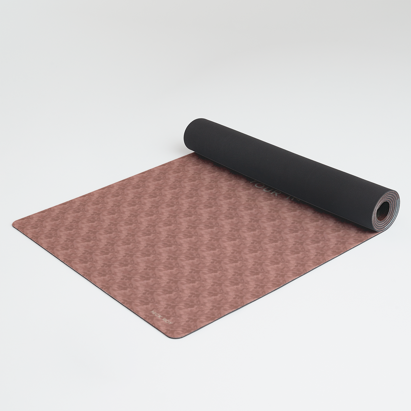 Yoga Mat - Cranberry Camo